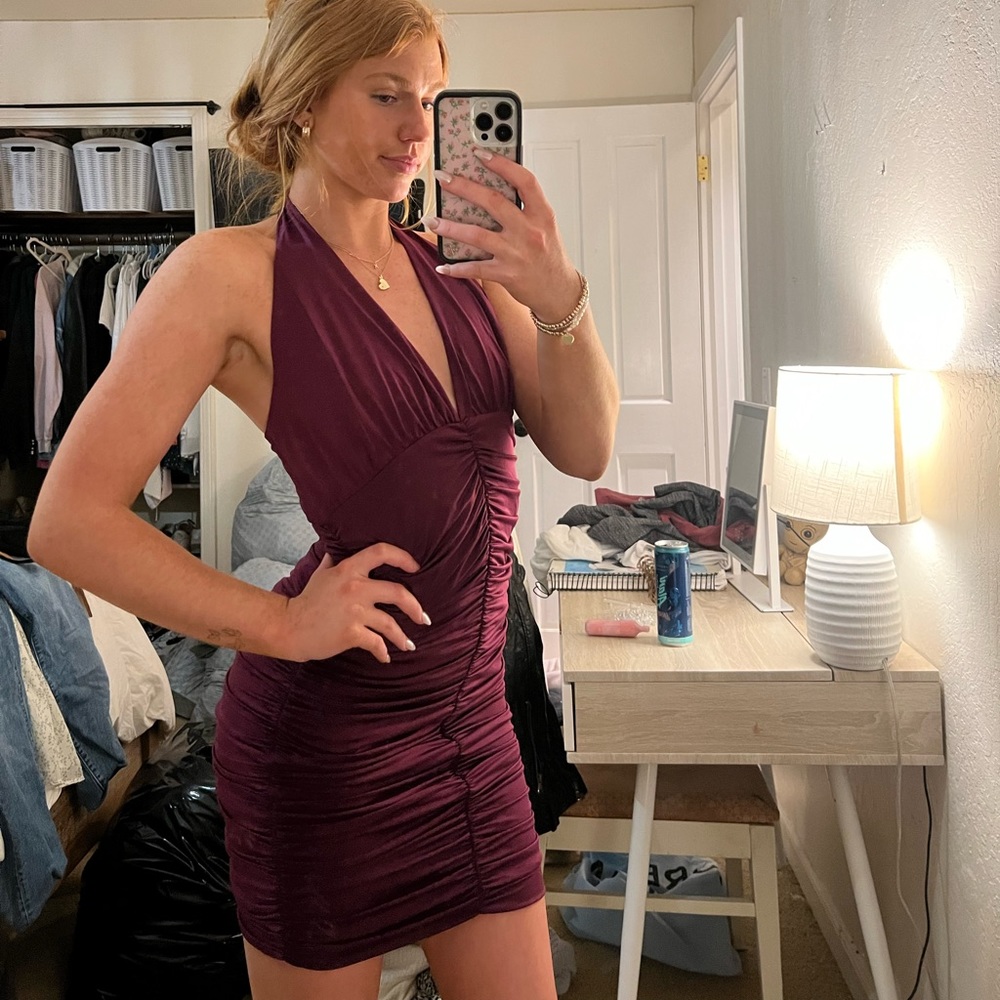 Fancy halter dress